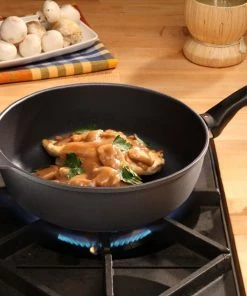 Swiss Diamond | HD Sauté Pan With Lid - 10.25" (3.8 Qt.) -Cookware Sets Shop 6726 food50 2017 10 27 20 11 39 utc