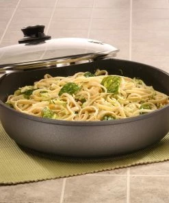 Swiss Diamond | HD Sauté Pan With Lid & Stainless Steel Handle - 12.5" (5.8 Qt.) -Cookware Sets Shop 6732c food57 2017 10 27 20 11 39 utc