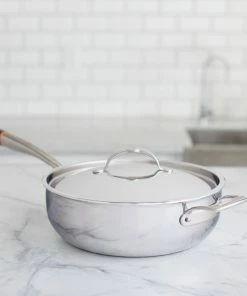 Hestan Cue 5.5 Qt. Smart Chef's Pot | Stainless Steel 8 Hestan Cue 5.5 Qt. Smart Chef's Pot | Stainless Steel -Cookware Sets Shop 6pc4 1