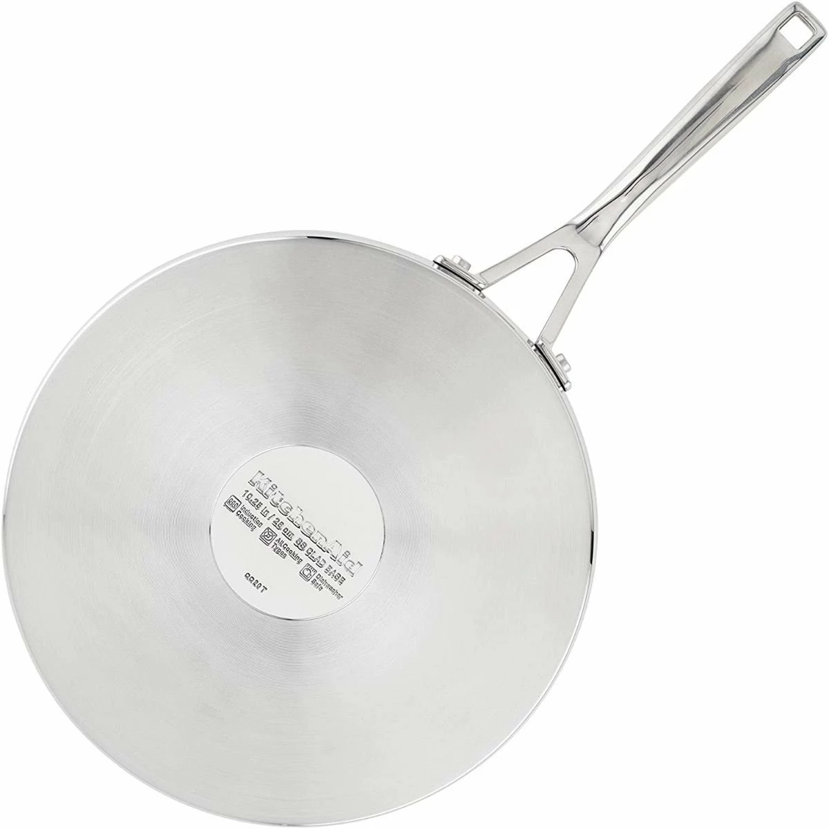 KitchenAid Non-Electrics KitchenAid 10.25" Stainless Steel 3-Ply Round Grill Pan | Nonstick 7 KitchenAid Non-Electrics KitchenAid 10.25" Stainless Steel 3-Ply Round Grill Pan | Nonstick - Image 5