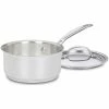 Cuisinart Chef's Classic Stainless Steel 1.5-Quart Saucepan -Cookware Sets Shop 719 16 cuisinart stainless steel quart sauce pan popup 1