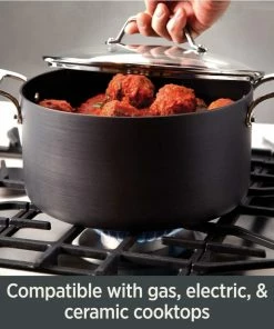 All-Clad Essentials Nonstick Hard Anodized Bakeware Set | 10-Piece -Cookware Sets Shop 71b5u2vwpsl. ac sl1500 2