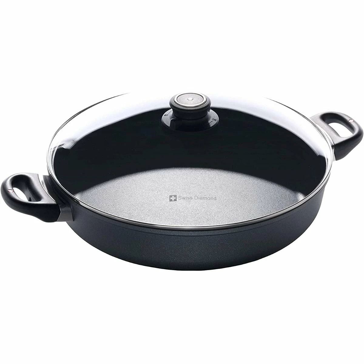 Swiss Diamond | HD Classic 4.8-Quart Sauteuse With Lid (12.5") 3 Swiss Diamond | HD Classic 4.8-Quart Sauteuse With Lid (12.5")