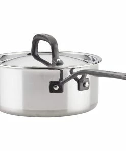 KitchenAid Non-Electrics KitchenAid Stainless Steel 5-Ply Cookware Set | 10-Piece -Cookware Sets Shop 71wuong ull. ac sl1500