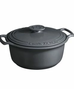Emile Henry 6-Quart Sublime Stewpot | Graphite