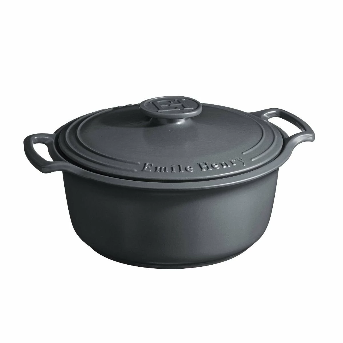 Emile Henry 6-Quart Sublime Stewpot | Graphite 3 Emile Henry 6-Quart Sublime Stewpot | Graphite