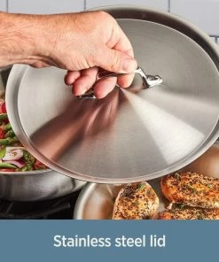 All-Clad D3 Stainless Steel Cookware Set & Casserole Pan | 10-Piece -Cookware Sets Shop 81xivacdipl. ac sl1500 2 1 1