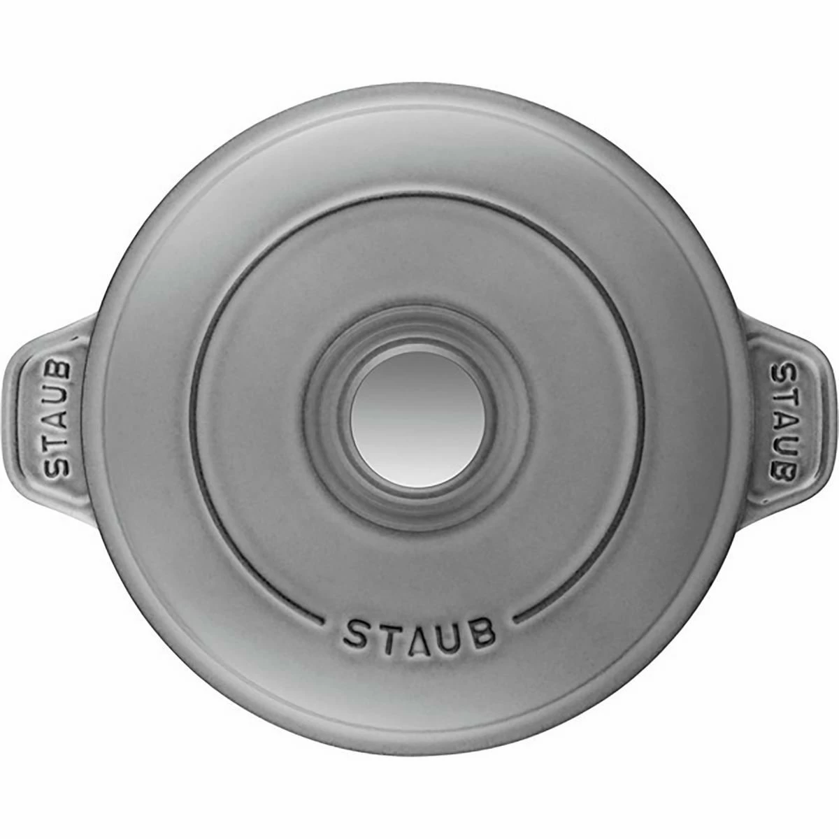 Staub 24 Oz Round Covered Braiser | Graphite Grey 5 Staub 24 Oz Round Covered Braiser | Graphite Grey - Image 3