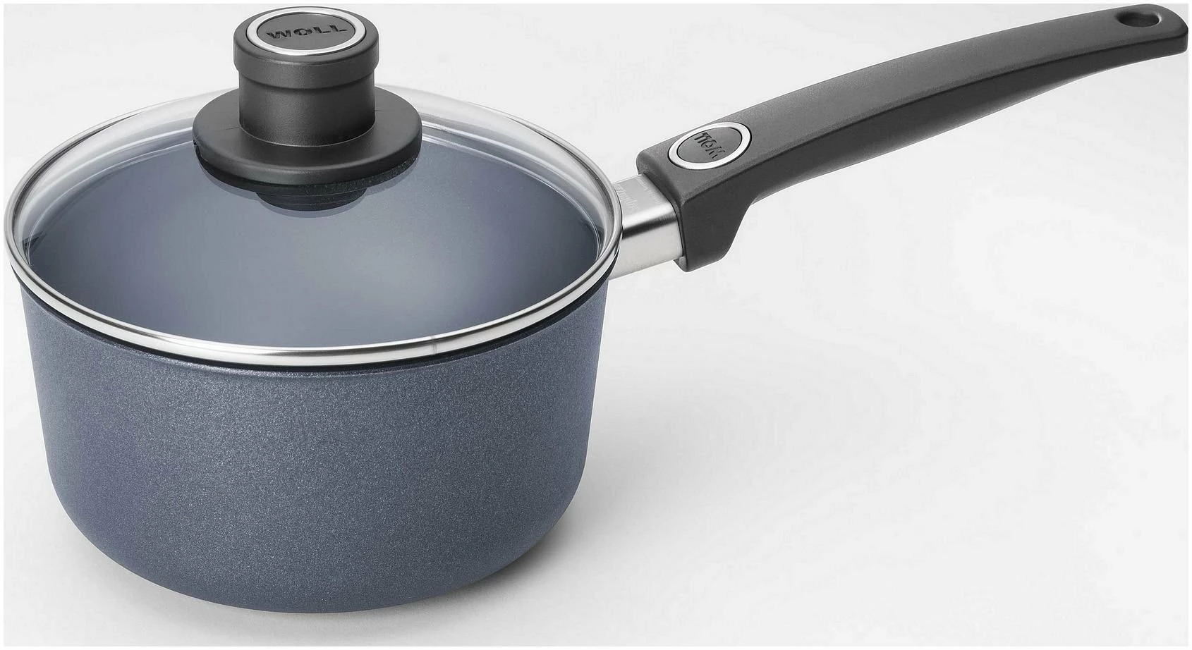 Woll Cookware Woll Diamond Plus Induction Saucepan W/ Lid: 2.5 Qt 3 Woll Cookware Woll Diamond Plus Induction Saucepan W/ Lid: 2.5 Qt
