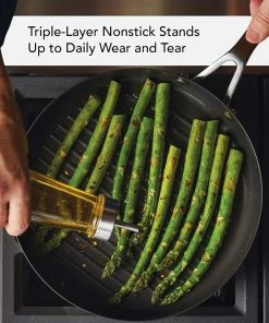 KitchenAid Non-Electrics KitchenAid 10.25" Stainless Steel 3-Ply Round Grill Pan | Nonstick 19 KitchenAid Non-Electrics KitchenAid 10.25" Stainless Steel 3-Ply Round Grill Pan | Nonstick -Cookware Sets Shop 91dtsty hol. ac sl1500