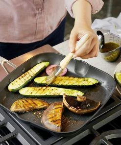 KitchenAid Non-Electrics KitchenAid Nonstick Hard Anodized Induction Square Grill Pan/Griddle With Pouring Spouts | 11.25" 19 KitchenAid Non-Electrics KitchenAid Nonstick Hard Anodized Induction Square Grill Pan/Griddle With Pouring Spouts | 11.25" -Cookware Sets Shop 91tscstwy3l. ac sl1500