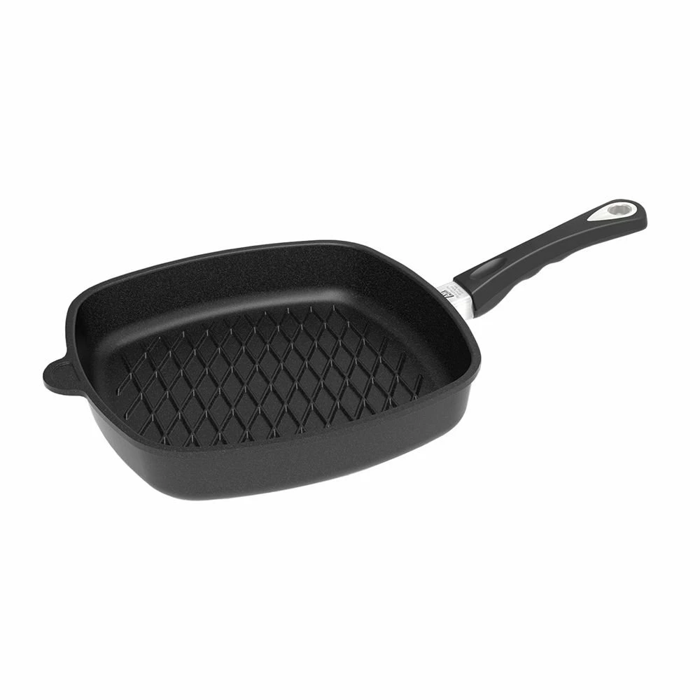 AMT Cookware 11" BBQ Pattern Square Grill Pan 3 AMT Cookware 11" BBQ Pattern Square Grill Pan