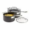 All-Clad Essentials Nonstick Hard Anodized Sauce Pan Set | 2-Piece 1 All-Clad Essentials Nonstick Hard Anodized Sauce Pan Set | 2-Piece -Cookware Sets Shop allcld2pc