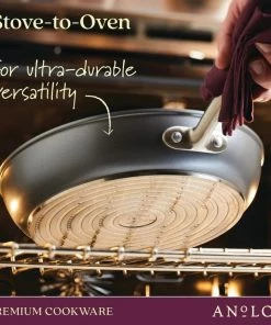 Anolon Cookware Anolon Accolade 10" & 12" Fry Pan Set -Cookware Sets Shop asdfghj 2
