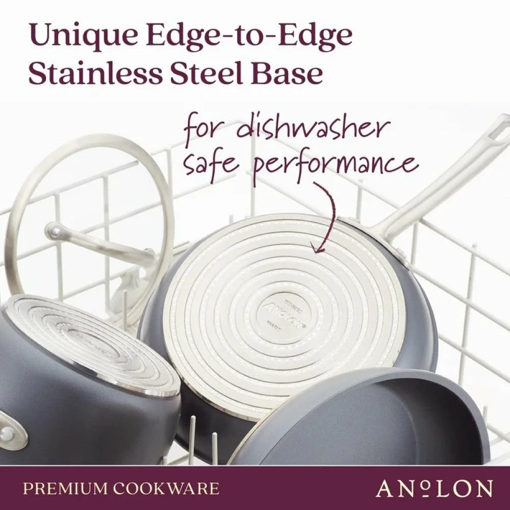 Anolon Cookware Anolon Accolade 8" & 10" Fry Pan Set 7 Anolon Cookware Anolon Accolade 8" & 10" Fry Pan Set - Image 5