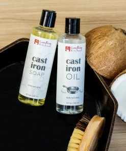 Everything Kitchens All-Natural Cast Iron Care Bundle 16 Everything Kitchens All-Natural Cast Iron Care Bundle -Cookware Sets Shop castironcare3 1