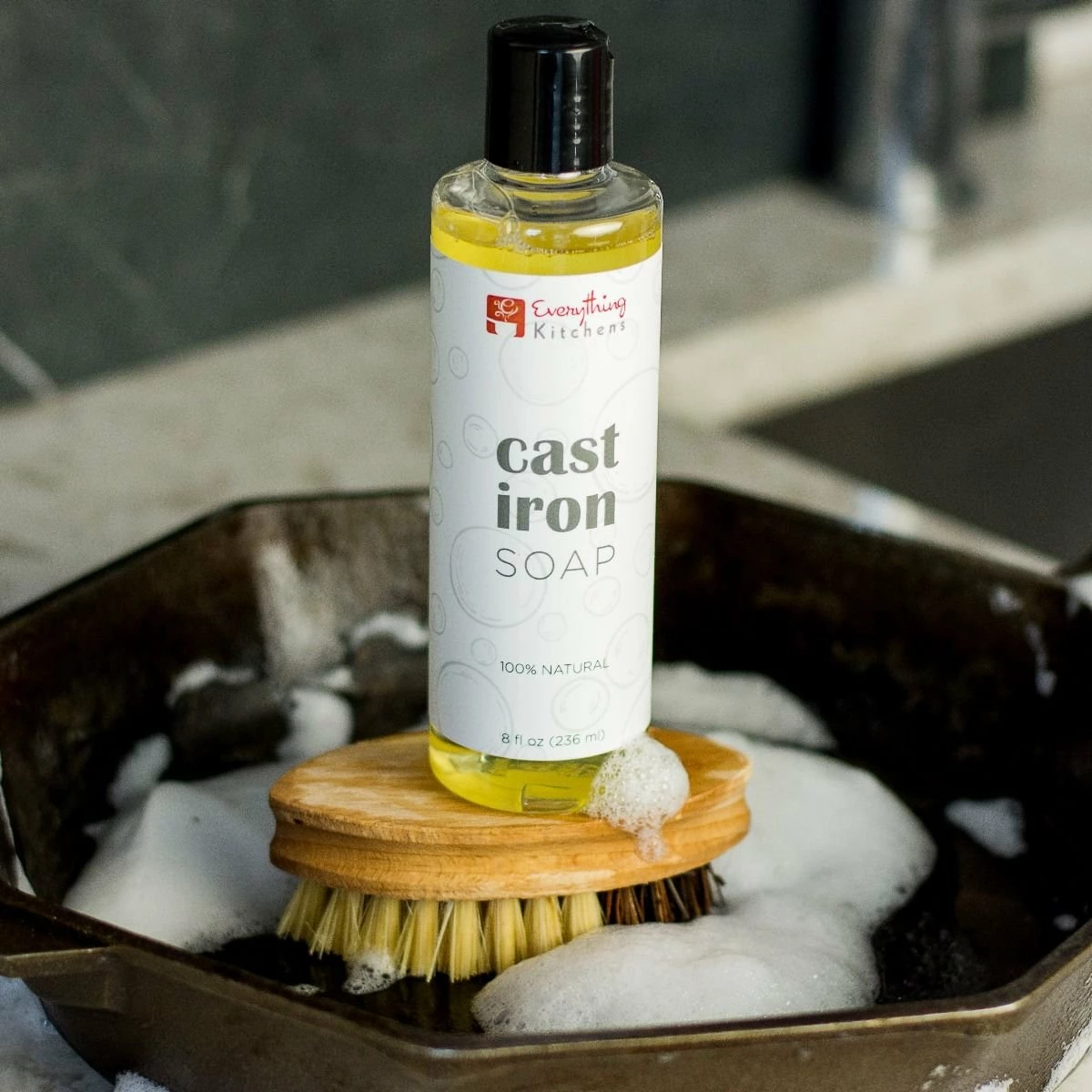 Everything Kitchens All-Natural Cast Iron Care Bundle 6 Everything Kitchens All-Natural Cast Iron Care Bundle - Image 4