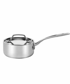 Cuisinart Custom-Clad 5-Ply Stainless Steel Saucepan With Lid | 1 Qt.