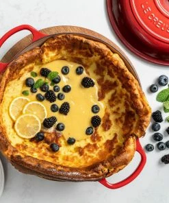 Le Creuset 3.5 Qt. Signature Enameled Cast Iron Braiser With Stainless Steel Knob | Cerise/Cherry Red 15 Le Creuset 3.5 Qt. Signature Enameled Cast Iron Braiser With Stainless Steel Knob | Cerise/Cherry Red -Cookware Sets Shop cer1