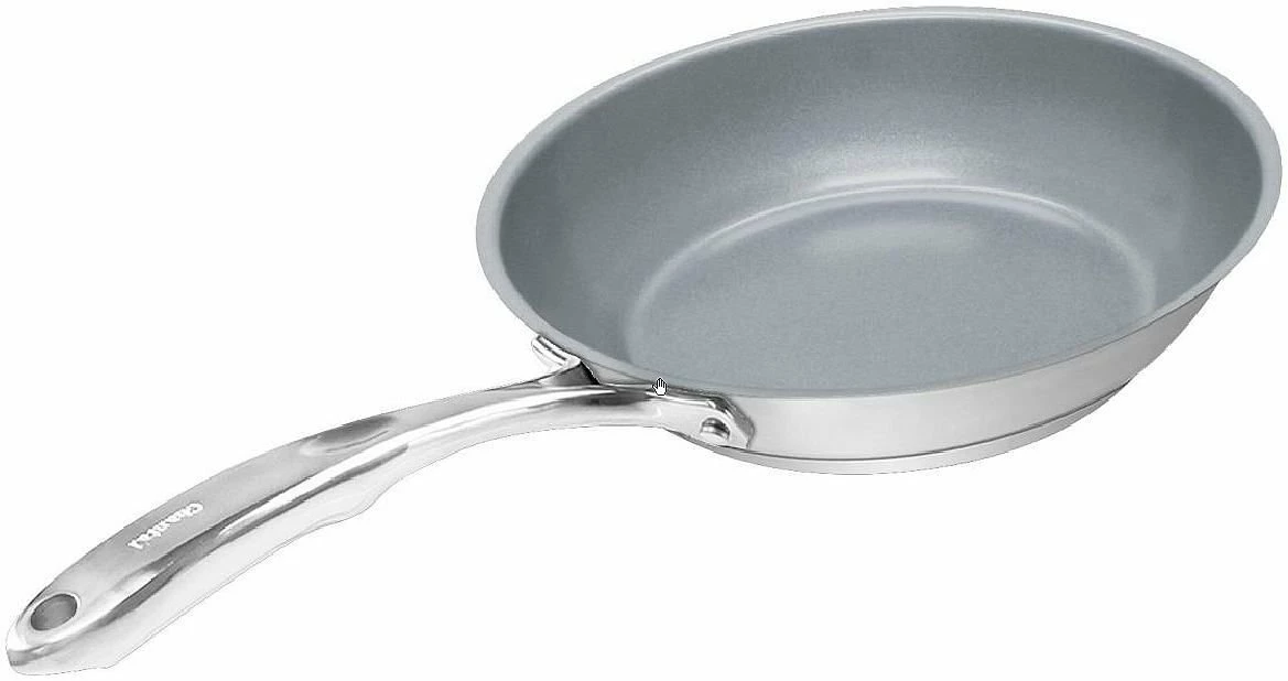 Chantal 21 Steel Induction Ceramic Frying Pan - 8" 3 Chantal 21 Steel Induction Ceramic Frying Pan - 8"