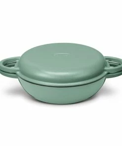 Cuisinart Chef's Classic Enameled Cast Iron 2-in-1 Multipurpose Set | Sage Green 9 Cuisinart Chef's Classic Enameled Cast Iron 2-in-1 Multipurpose Set | Sage Green -Cookware Sets Shop ci5528 2sg lidon