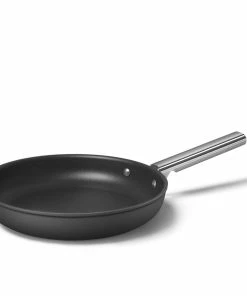 SMEG 11" Nonstick Fry Pan | Black -Cookware Sets Shop ckff2801blm 1