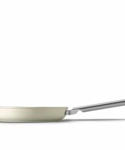 SMEG 11" Nonstick Fry Pan | Cream