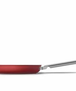 SMEG 11" Nonstick Fry Pan | Red