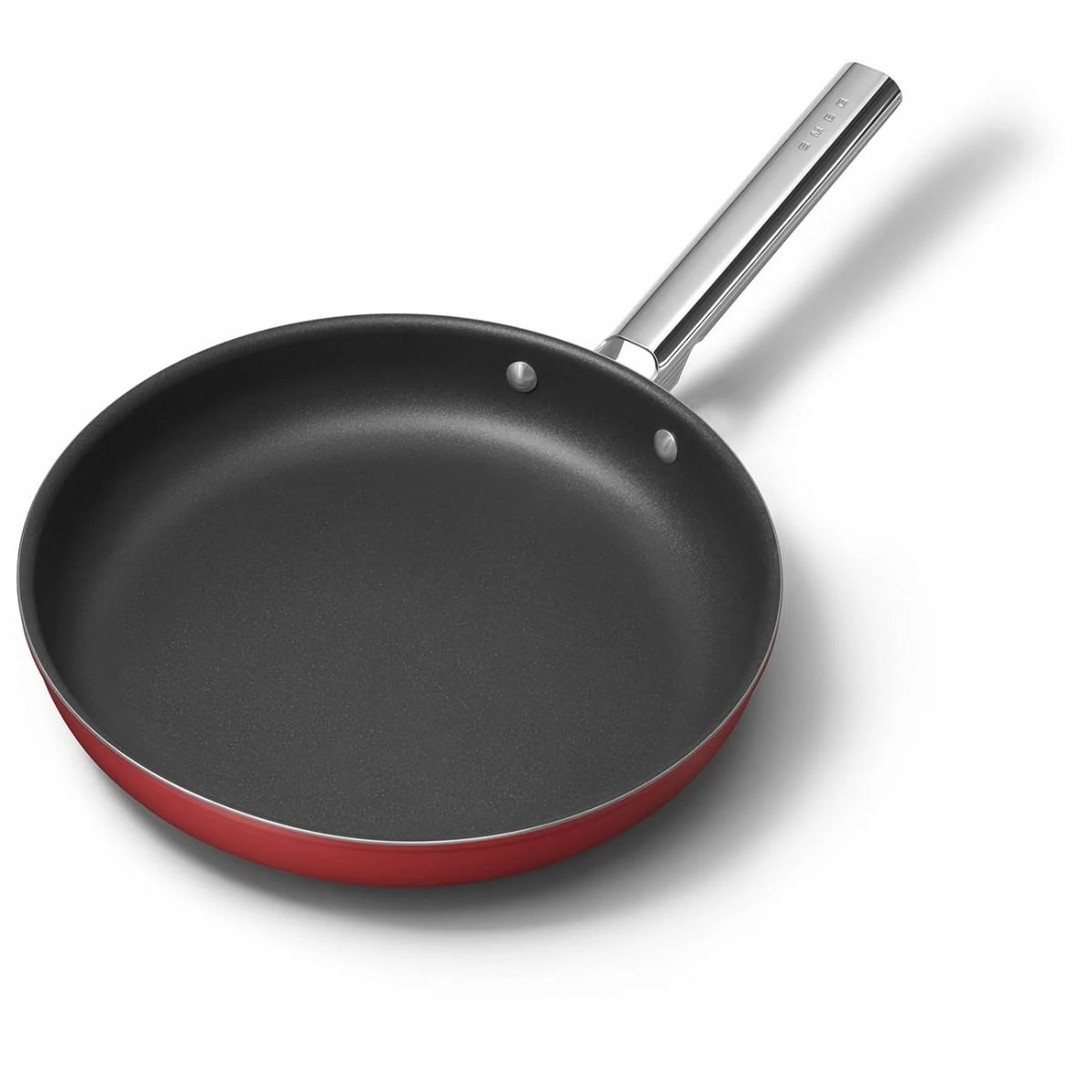 SMEG 12" Nonstick Fry Pan | Red 4 SMEG 12" Nonstick Fry Pan | Red - Image 3