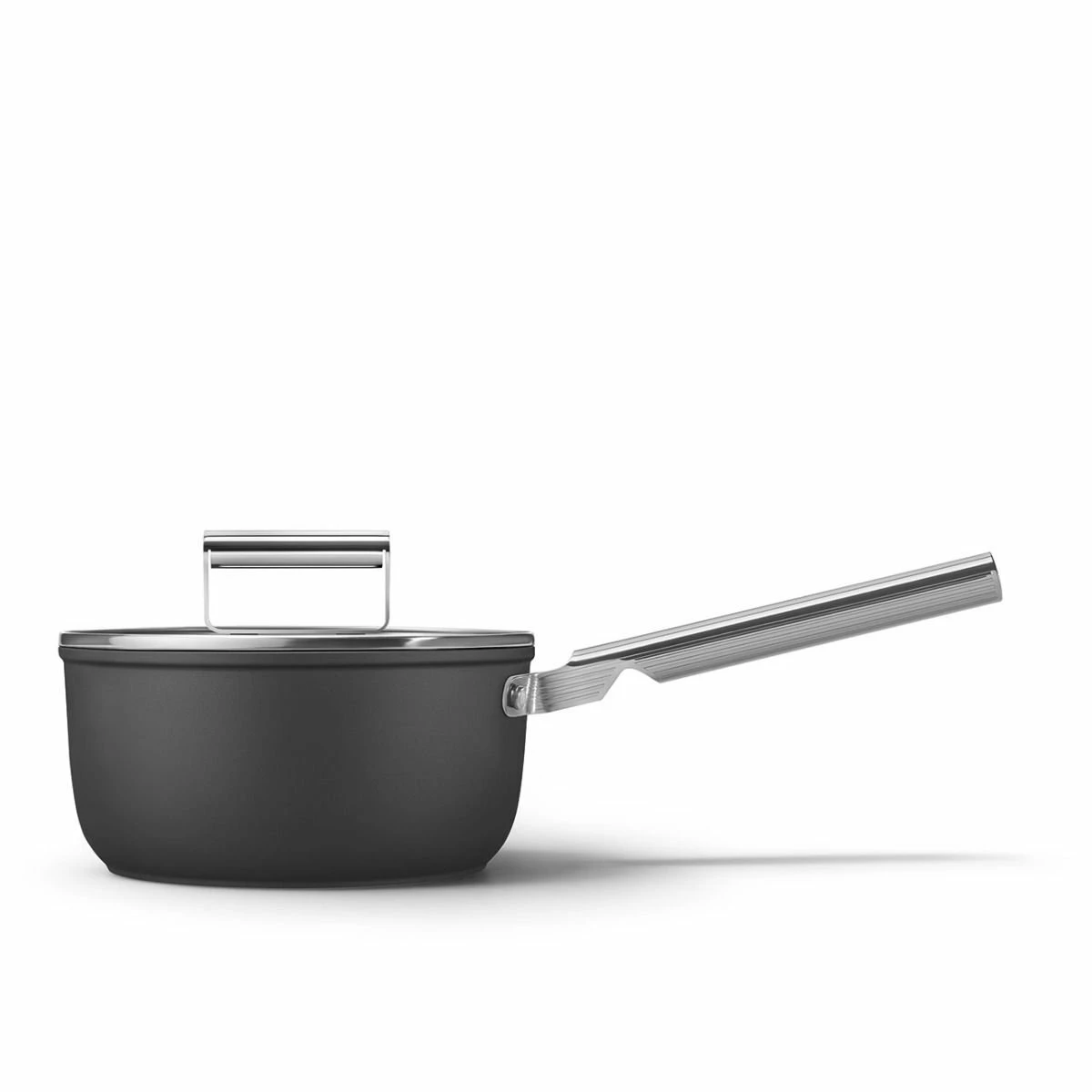 SMEG 3 Qt Sauce Pan | Black 3 SMEG 3 Qt Sauce Pan | Black