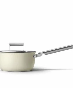 SMEG 3 Qt Sauce Pan | Cream