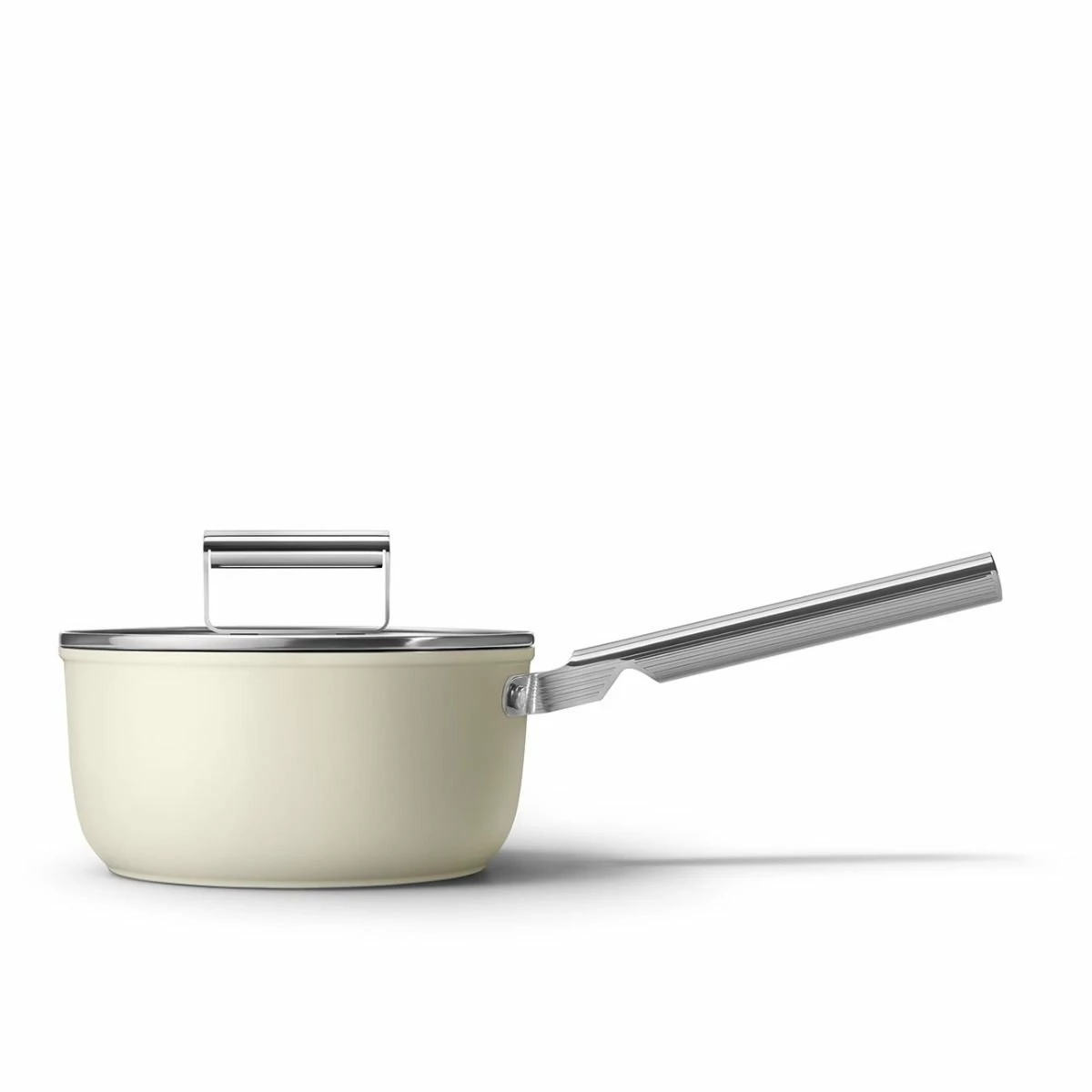 SMEG 3 Qt Sauce Pan | Cream 3 SMEG 3 Qt Sauce Pan | Cream