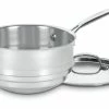 Cuisinart Chef's Classic Stainless Steel 2-Quart Double Broiler With Lid -Cookware Sets Shop cuisinart chef classic double boiler stainless steel 7111 20