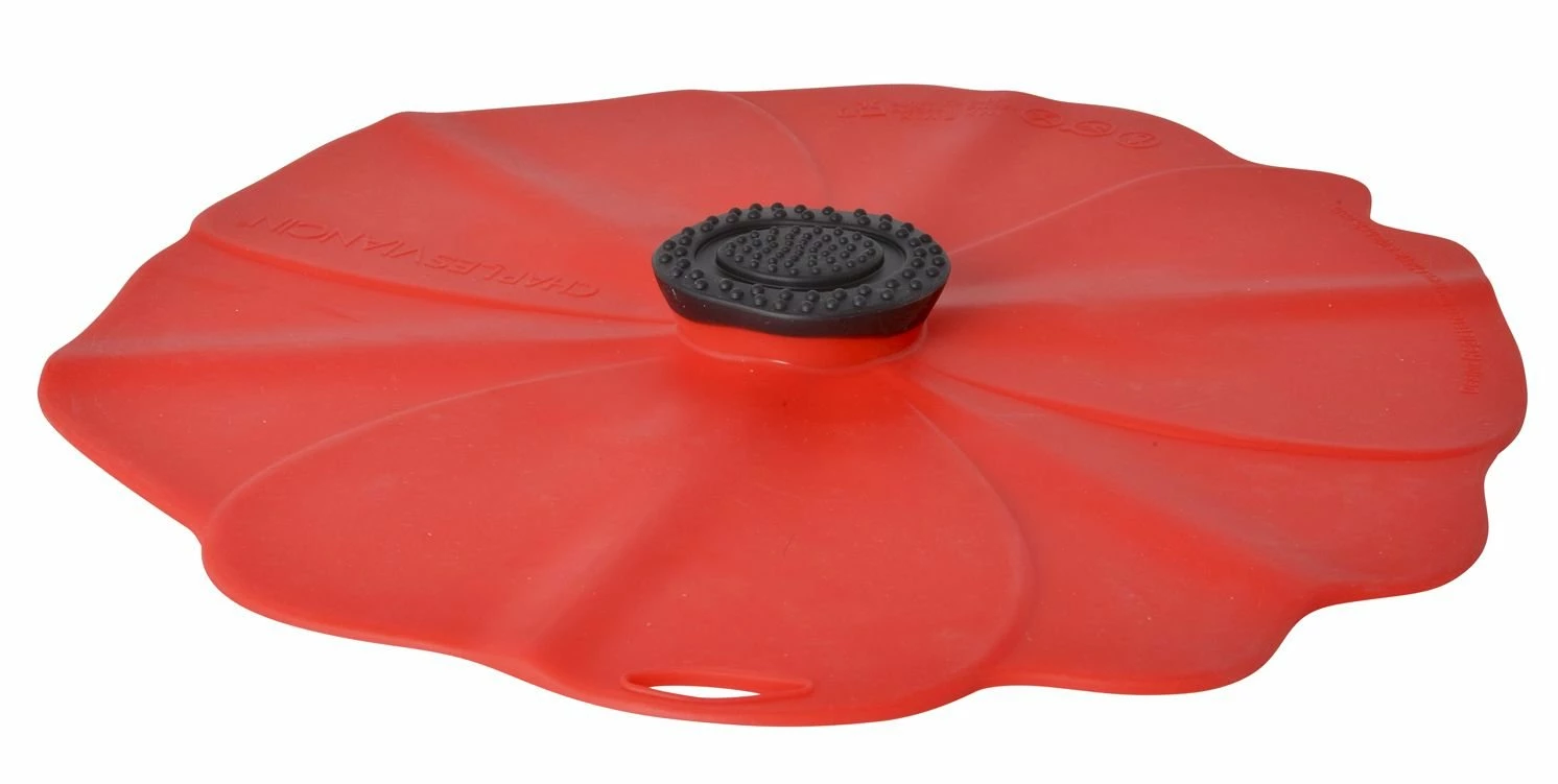 Charles Viancin Poppy Silicone Lid - Medium 9" 4 Charles Viancin Poppy Silicone Lid - Medium 9" - Image 2