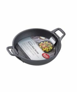 TableCraft 12oz Mini Cast Iron Server | Round