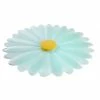 Charles Viancin Silicone Lid | 11" Daisy (Aqua With White) -Cookware Sets Shop daisy 11