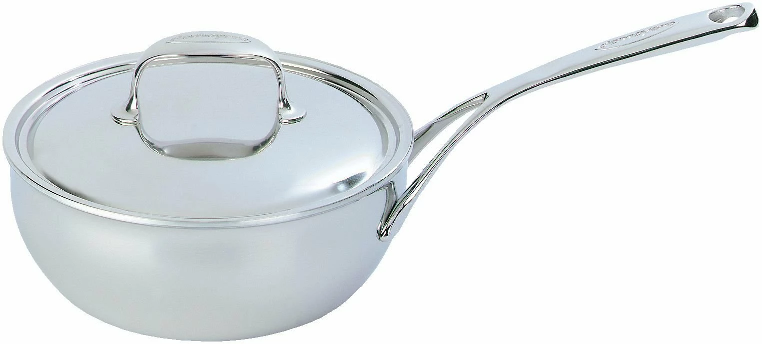 Demeyere Atlantis Conic Saute Pan W/ Lid (2.1QT) 3 Demeyere Atlantis Conic Saute Pan W/ Lid (2.1QT)