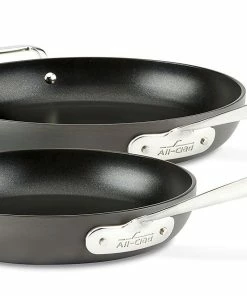 All-Clad HA1 Hard Anodized Nonstick Fry Pan Set (10" & 12") | 2-Piece