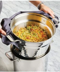 All-Clad Stainless Steel Multicooker Set | 12 Qt. -Cookware Sets Shop e796s364 e