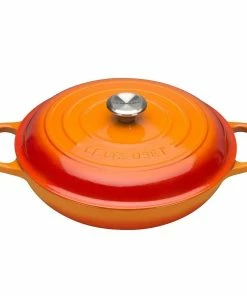 Le Creuset 7-Piece Signature Cookware Set | Flame Orange -Cookware Sets Shop flame main 1 1 1