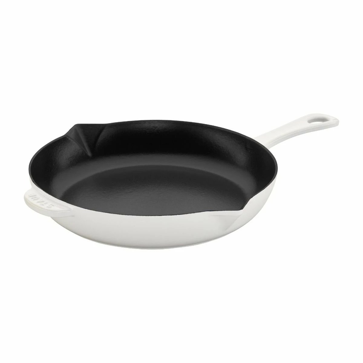 Staub 10" Frying Pan | White 3 Staub 10" Frying Pan | White