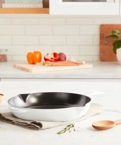 Staub 10" Frying Pan | White 9 Staub 10" Frying Pan | White -Cookware Sets Shop fry4 1