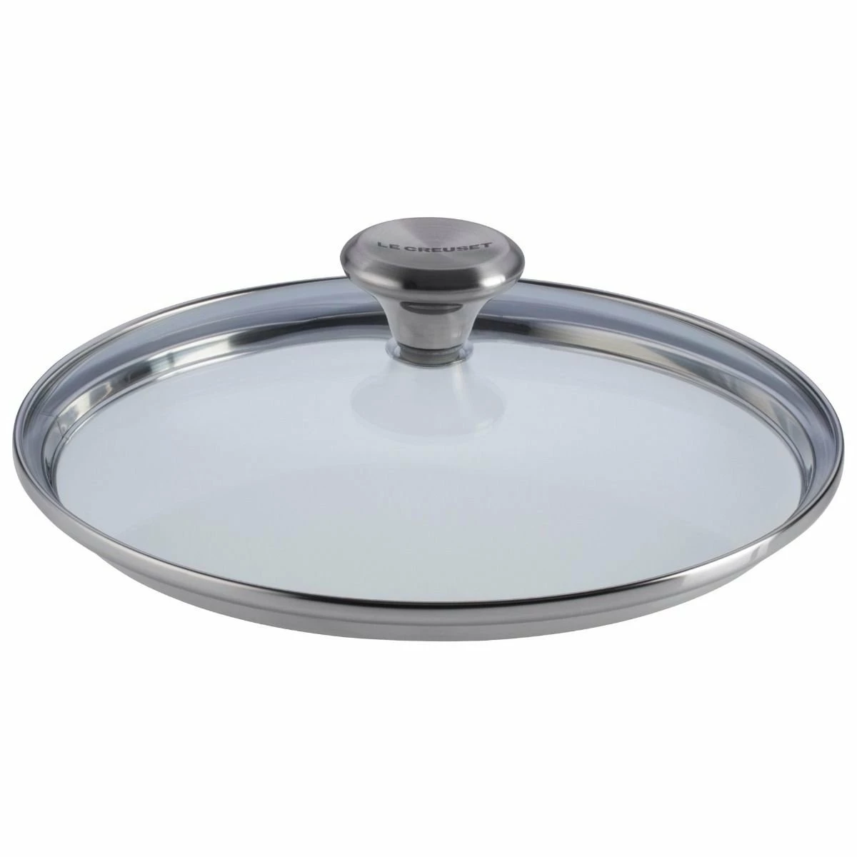 Le Creuset 8" Glass Lid With Stainless Steel Knob 5 Le Creuset 8" Glass Lid With Stainless Steel Knob - Image 3
