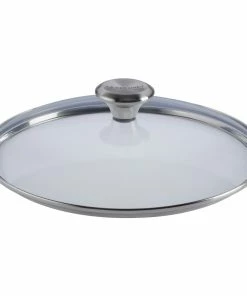 Le Creuset 10" Glass Lid With Stainless Steel Knob -Cookware Sets Shop gl5000 26 1