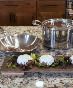 Heritage Steel Cookware Stainless Steel Cookware Set | 5-Piece -Cookware Sets Shop hammerstahl gg 5