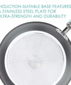 Rachael Ray 11-Piece Hard Anodized Cookware Set | Light Blue -Cookware Sets Shop hardblue3