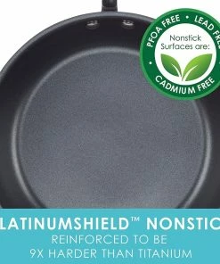 Rachael Ray 11-Piece Hard Anodized Cookware Set | Light Blue -Cookware Sets Shop hardblue4