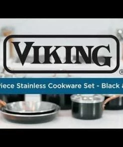 Viking 3 Ply Stainless 11-Piece Cookware Set | Black & Copper 27 Viking 3 Ply Stainless 11-Piece Cookware Set | Black & Copper -Cookware Sets Shop hqdefault 55 36