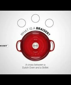 Le Creuset Olive Branch Collection 3.5 Qt. Signature Braiser | Marseille 16 Le Creuset Olive Branch Collection 3.5 Qt. Signature Braiser | Marseille -Cookware Sets Shop hqdefault 56 15