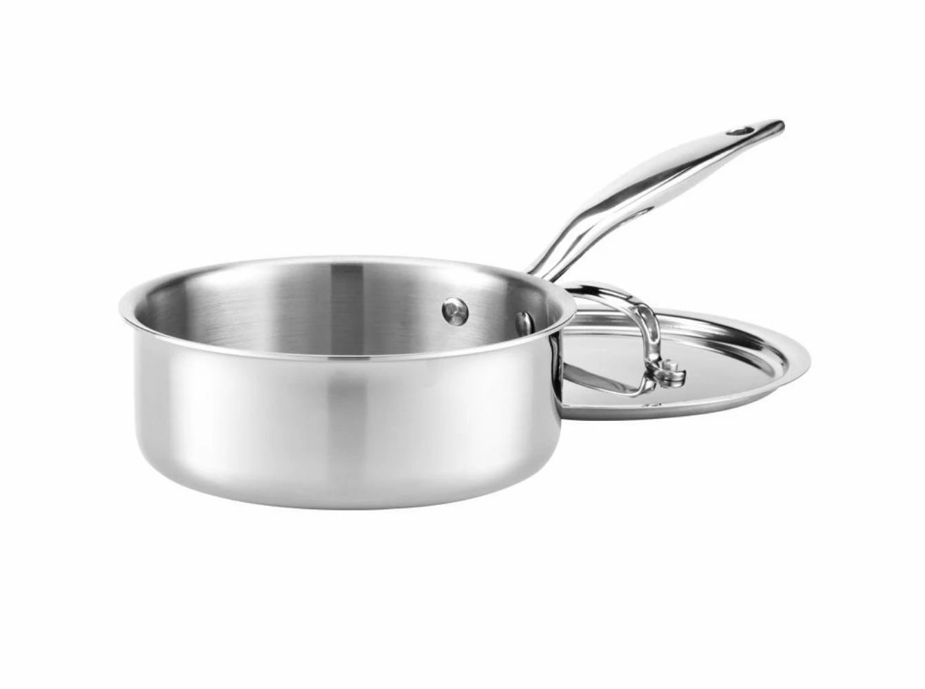 Heritage Steel Cookware Stainless Steel Saucepan With Lid | 2 Qt. 3 Heritage Steel Cookware Stainless Steel Saucepan With Lid | 2 Qt.